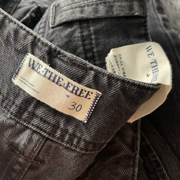 We The Free FP Chill Vibes Dropped Wide Leg Jeans - Picture 3 of 3